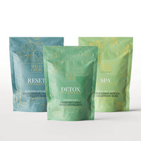Refreshing Natural Bath Salts Three Pack