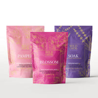 Indulgent Natural Bath Salts Three Pack