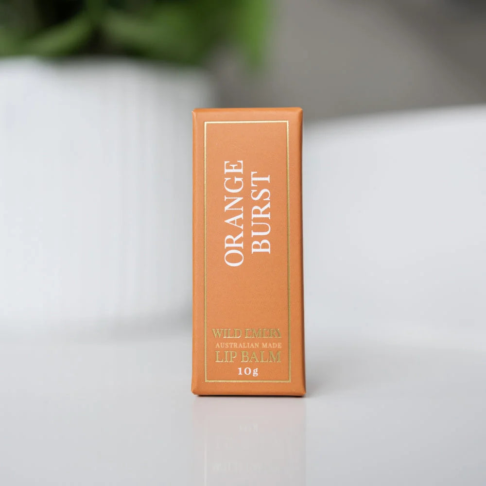 Orange Burst Natural Lip Balm