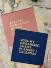 2026 Linen Planner & Calendar | Rose