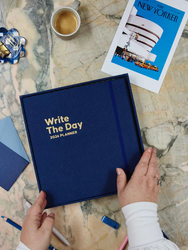 2026 Write The Day Planner | Navy