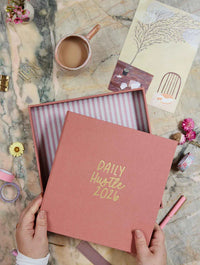 2026 Daily Hustle Planner | Rose