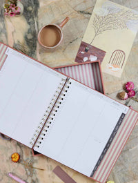 2026 Daily Hustle Planner | Rose