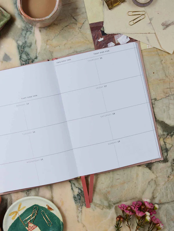 2026 Weekly Planner | Blush