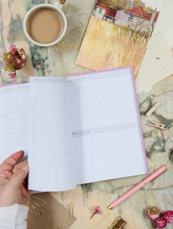 2026 On The Daily Planner | Stone
