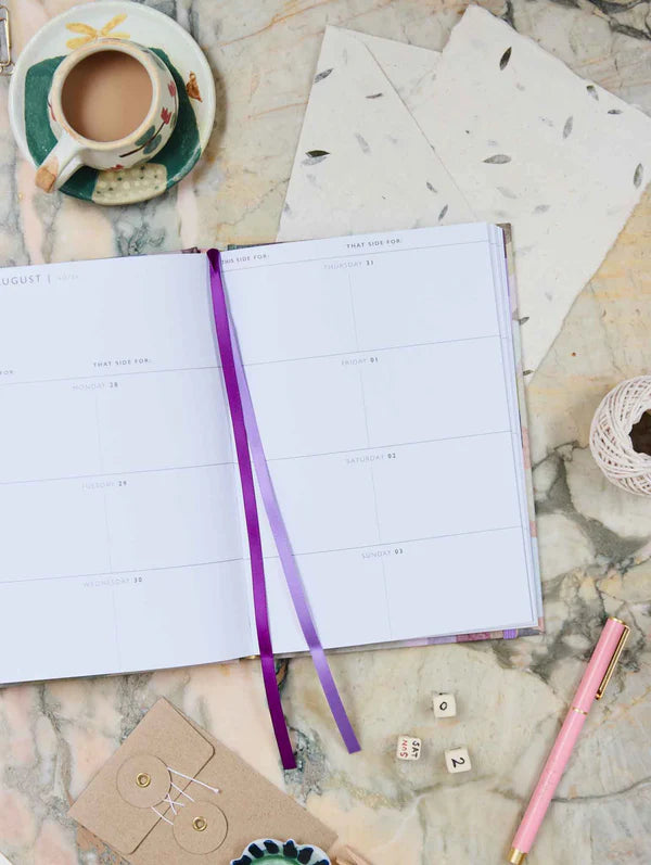 2026 Weekly Planner | Flowers