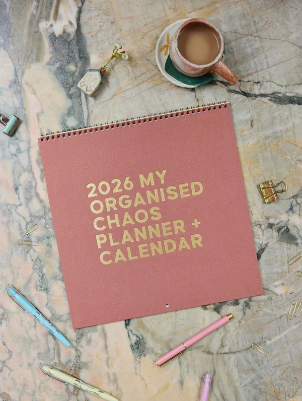 2026 Linen Planner & Calendar | Rose