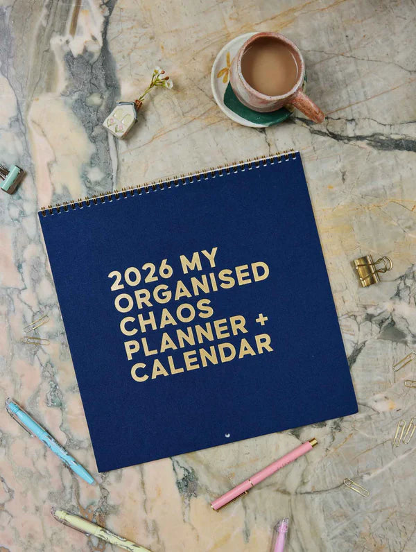 2026 Linen Planner & Calendar | Navy