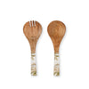 King Protea Acrylic & Mango Wood Serveware