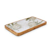 King Protea Acrylic & Mango Wood Serveware