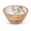 King Protea Acrylic & Mango Wood Serveware