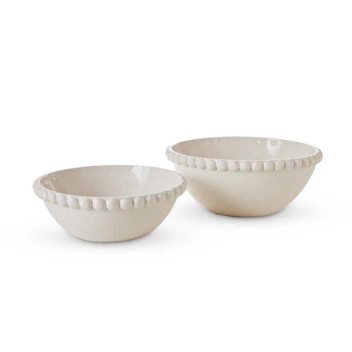 Eden White Ceramic Serveware