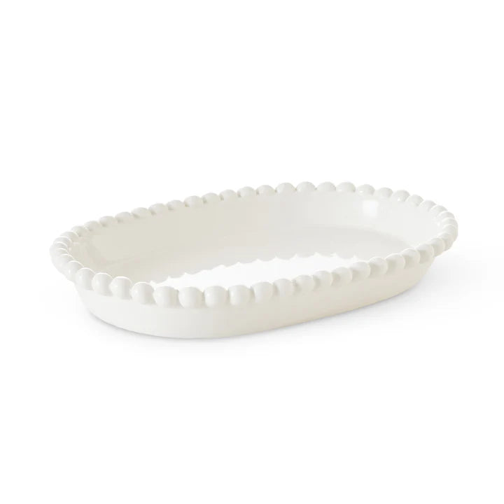Eden White Ceramic Serveware