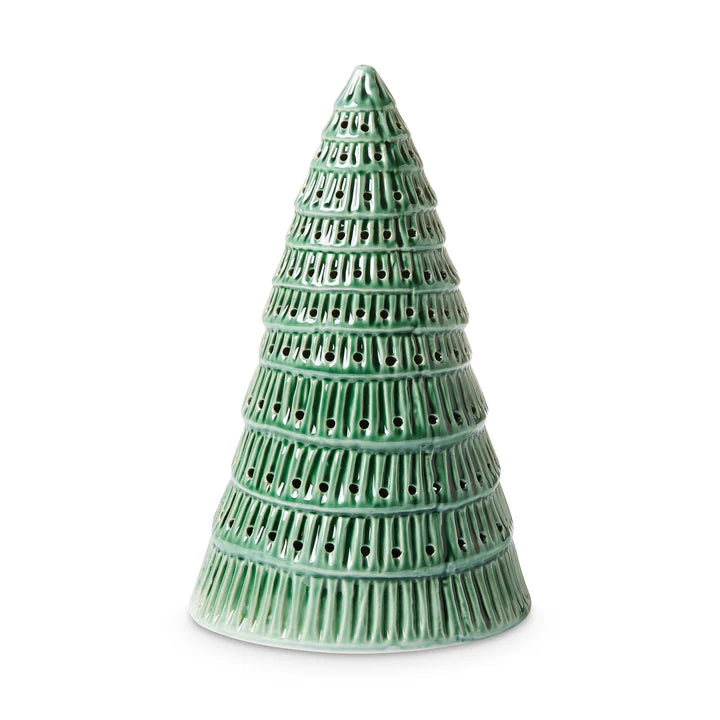 Ceramic Christmas Tree Green Table Decoration