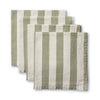 Estelle Green Stripe Napery