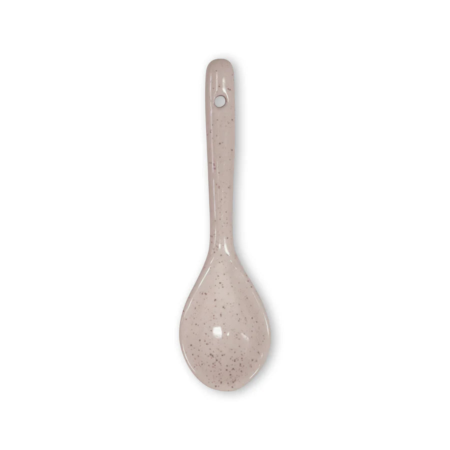 Cleo Wavy Natural Speckle Serveware