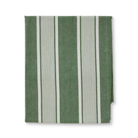 Avery Spruce Green Stripe Tablecloth