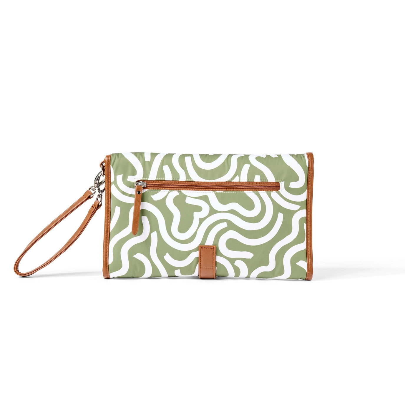 Change Mat Clutch | Green Squiggle