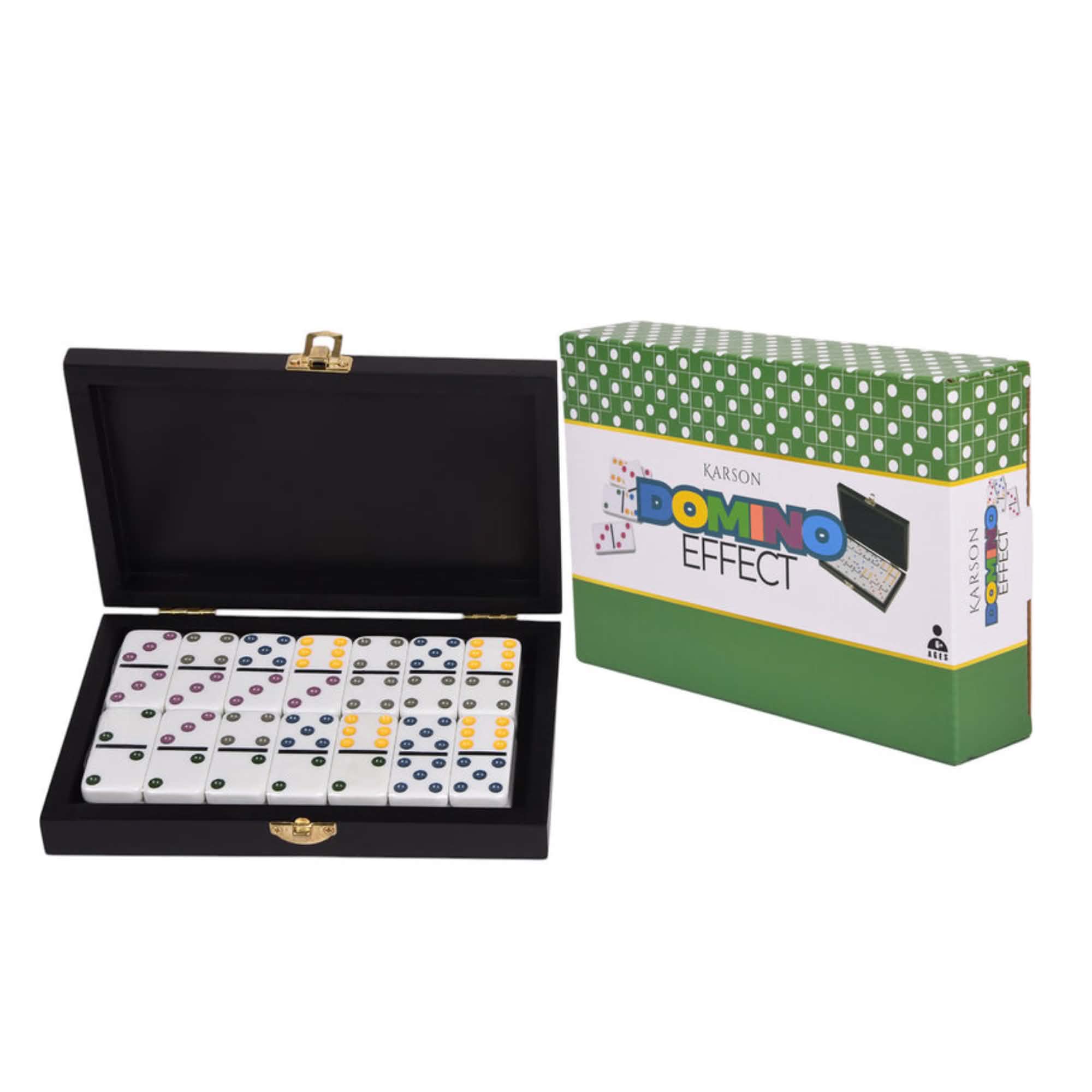 Domino Set in Wood Box