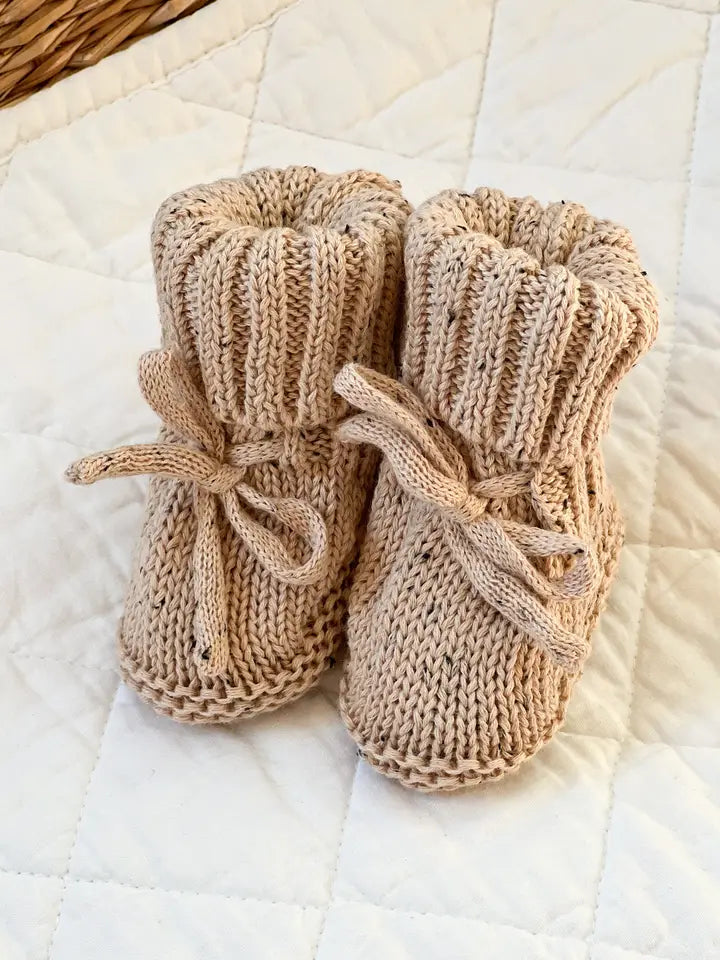 Heirloom Booties | Biscuit