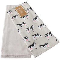 Tea Towels S/2 Cow