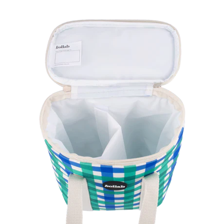 Green Blue Check Picnicware | Holiday Collection