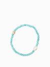 Stone and Pearl Bracelet