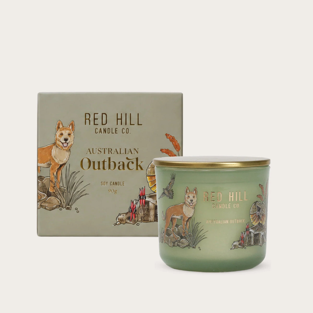 Australian Outback Mini Candle