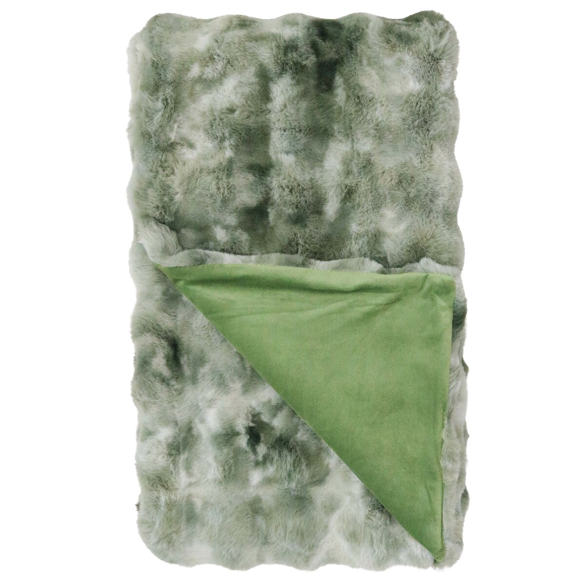 Throw Lux Dappled Sage
