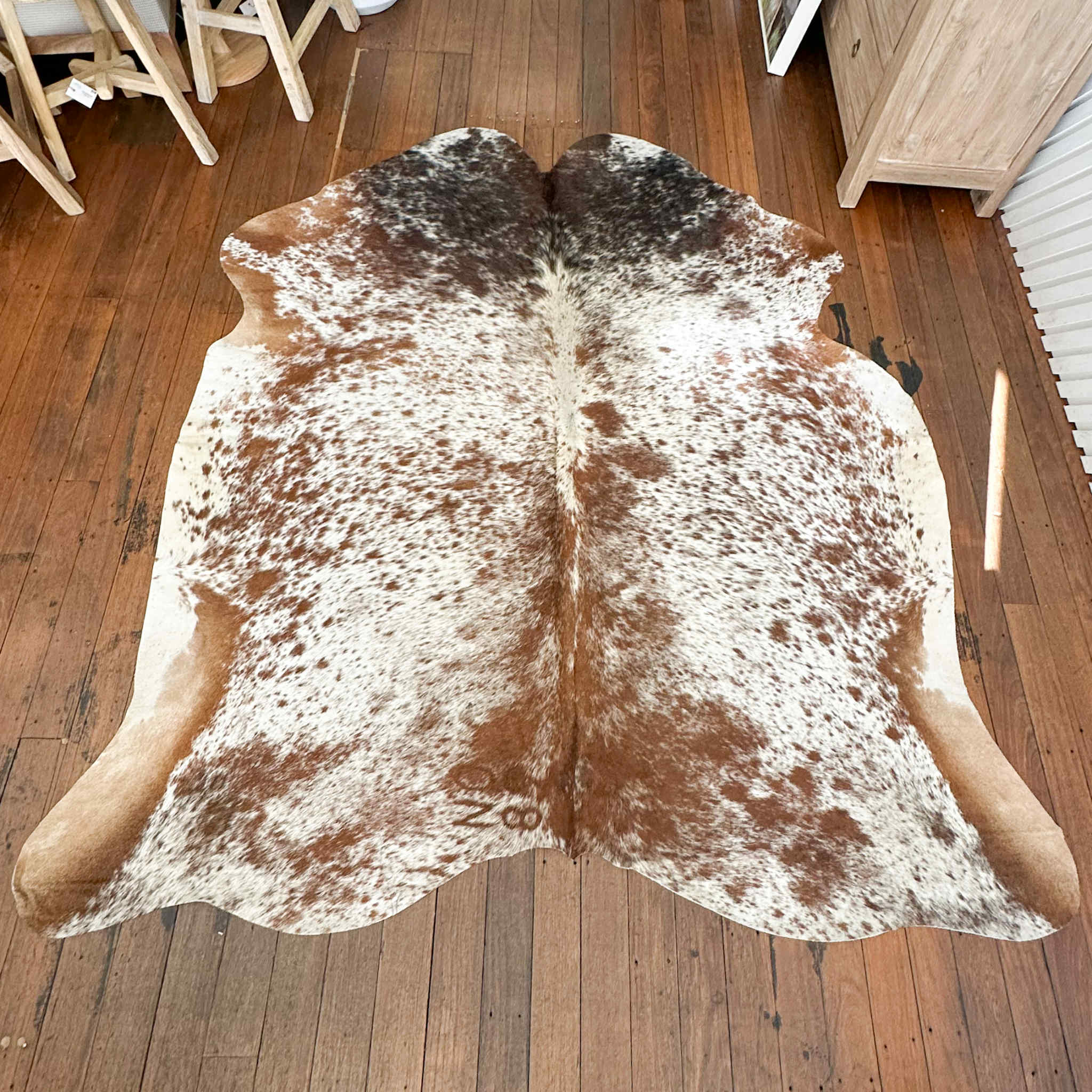Salt + Pepper Longhorn Cowhide 7 | Floor Rug