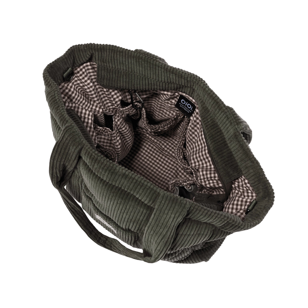 Everyday Tote | Moss Green Corduroy