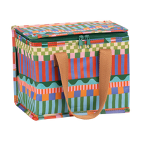 Blocks and Stripe Picnicware
