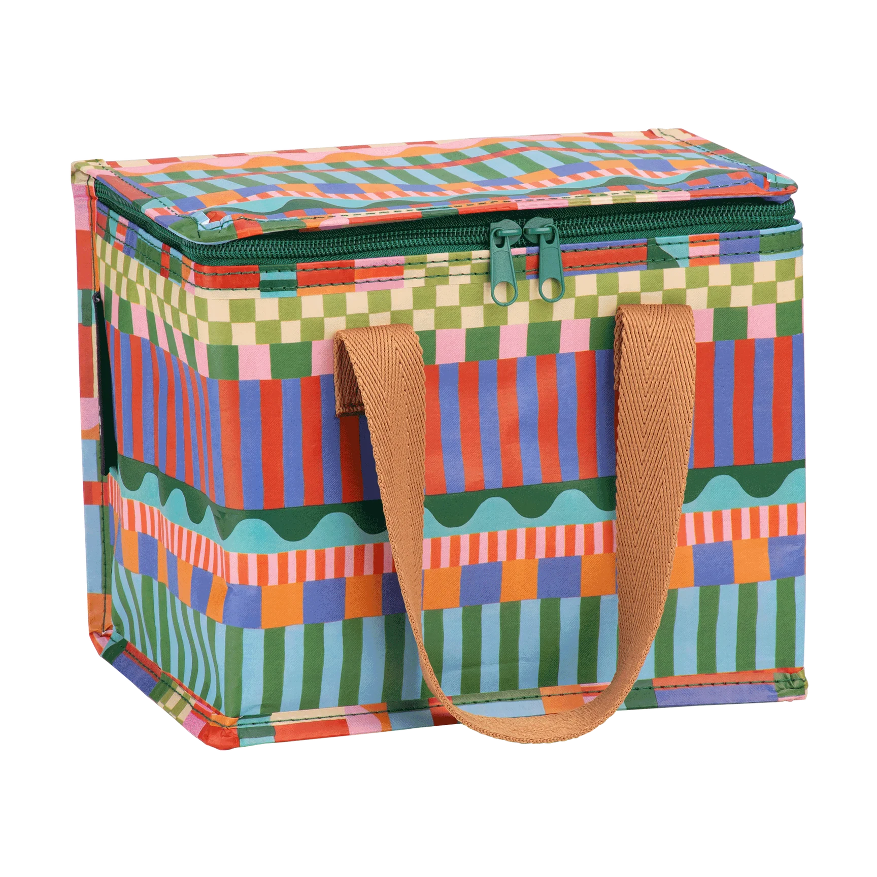 Blocks and Stripe Picnicware