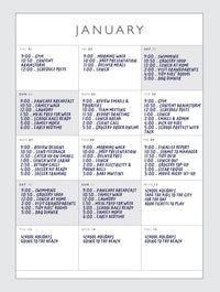 2026 Busy Big Box Wall Planner