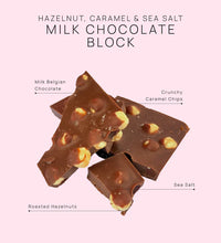 Hazelnut, Caramel and Sea Salt Block
