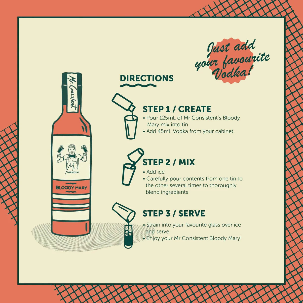 Bloody Mary Cocktail Mixer | 750 ml