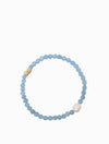Stone and Pearl Bracelet