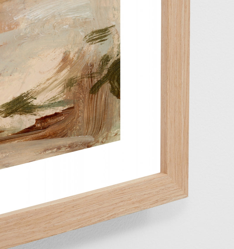 Bushland Portrait Green | Framed Print