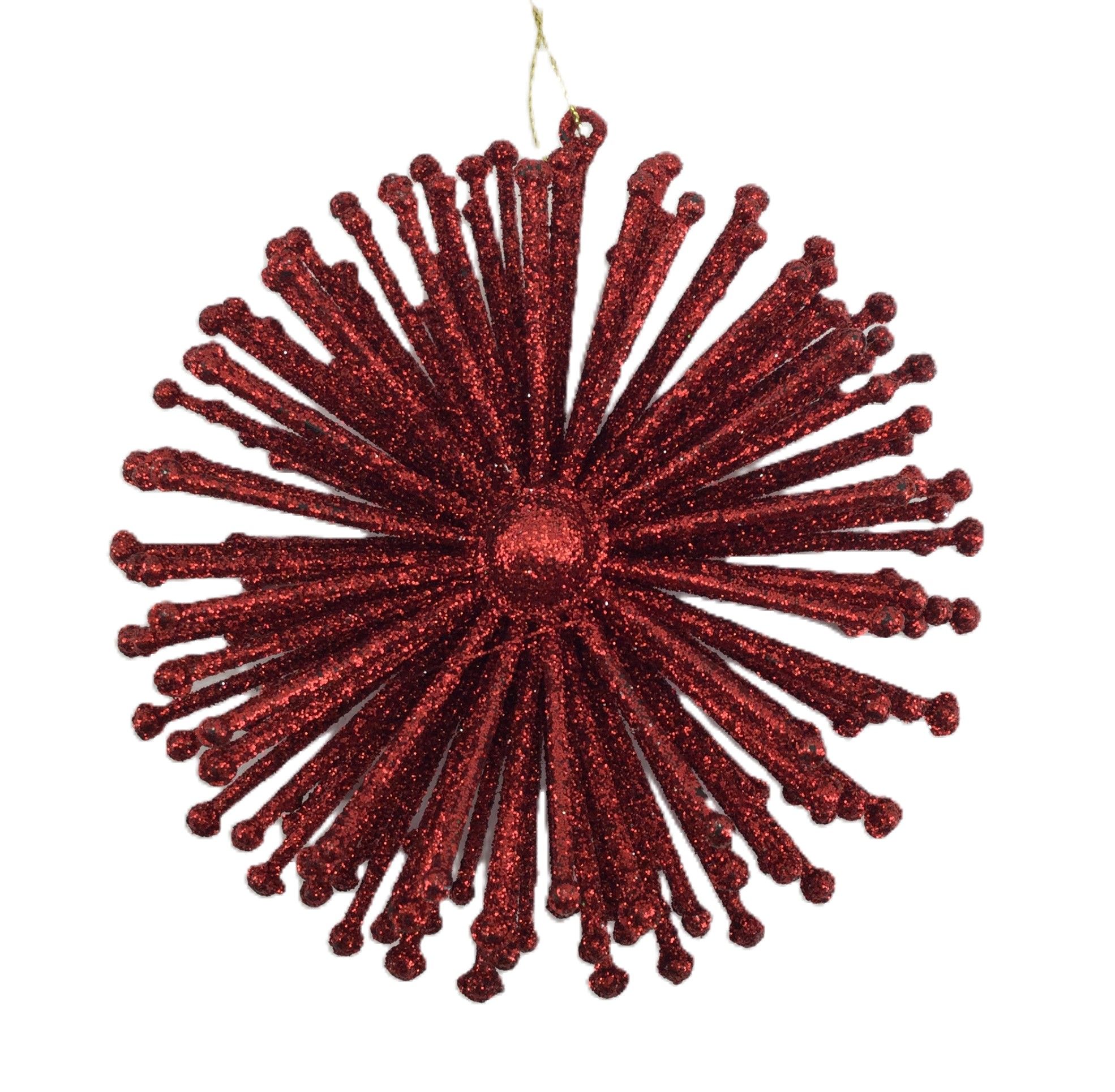 Red Firework Hanging