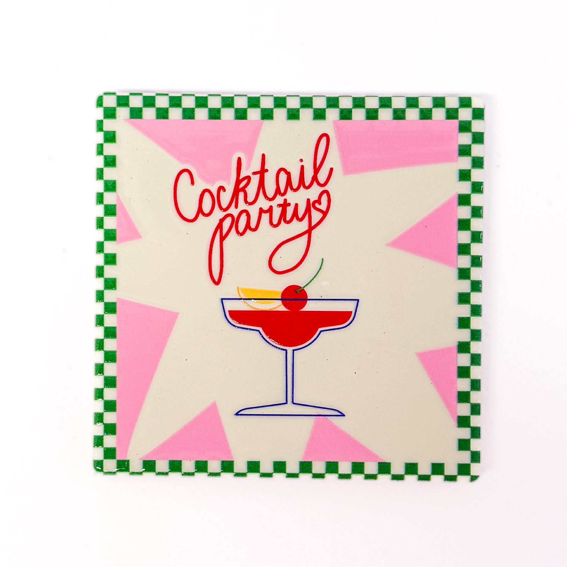 Cocktail Ceramic Coaster