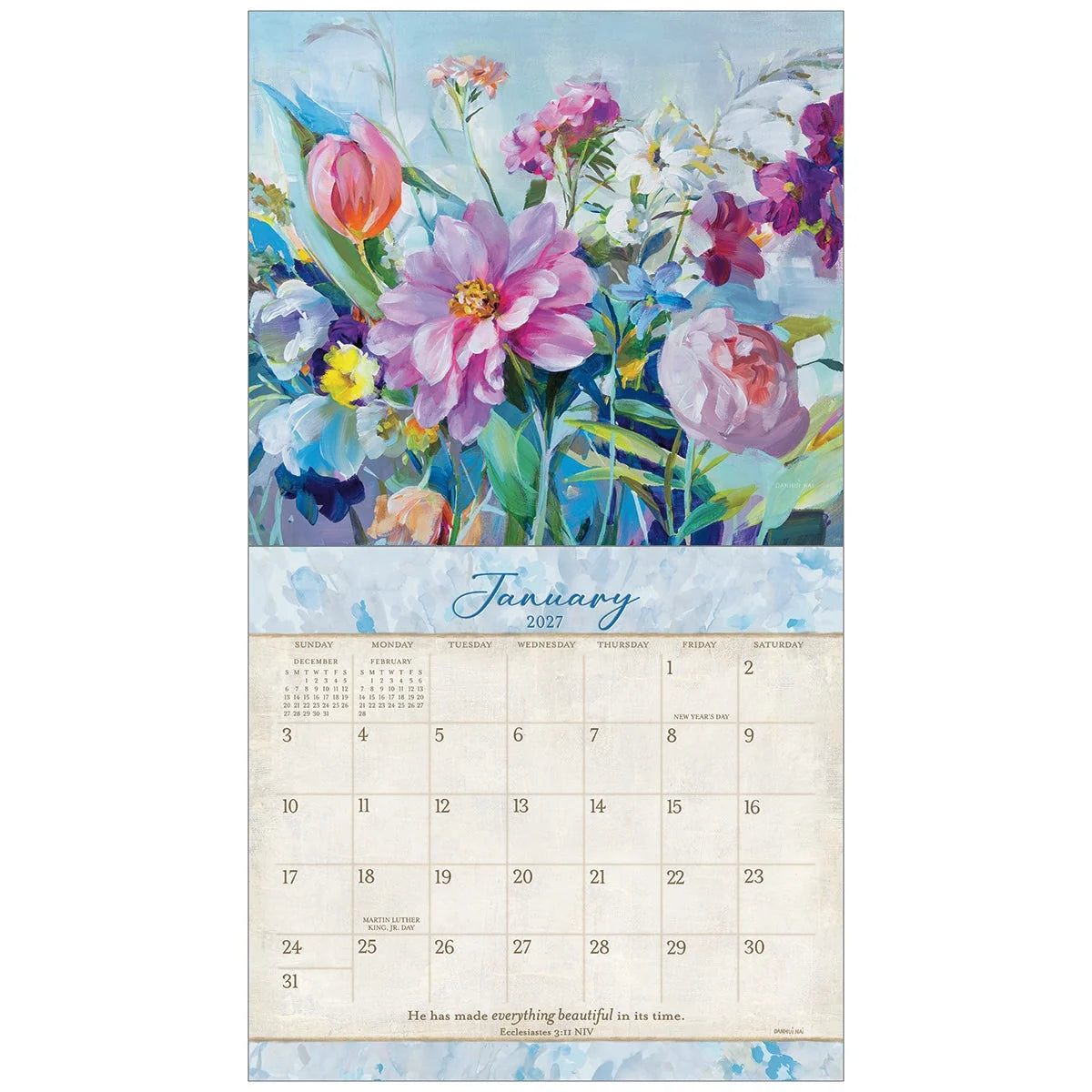 Tranquility 2027 | Wall Calendar