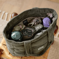 Everyday Tote | Moss Green Corduroy