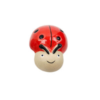 Lady Bug Pot Hanger Red