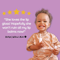 Natural Kids Lip Gloss Wands | Gummy Grape