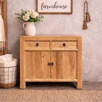 Elm Cabinet | 2 Drawer 2 Door