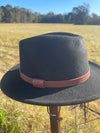 Kids Wool Fedora | Cattle Straight Brim