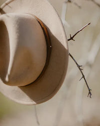 Kids Wool Fedora | Roo Straight Brim