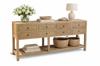 Elm 8 Drawer Cabinet with Shelf