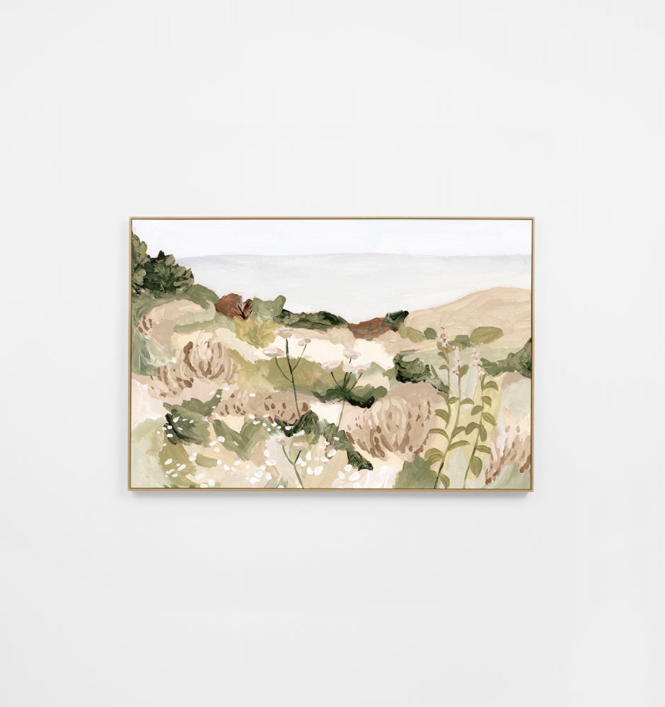 Coastal Bushland Natural Canvas Print