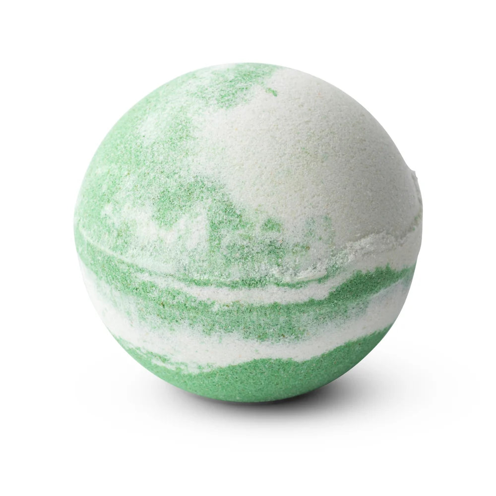 Coconut & Lime Scented Bath Bomb Swirl 150g